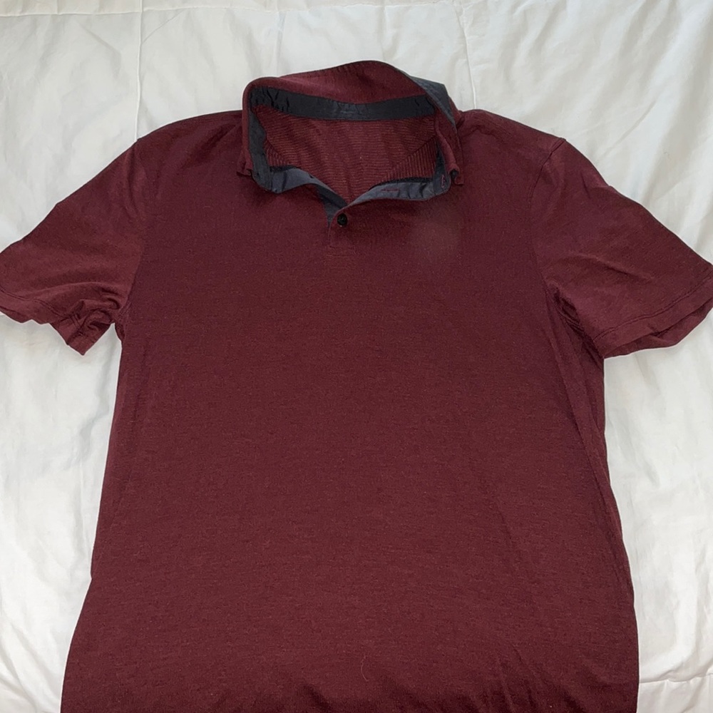 Men’s lulu lemon collard shirt
